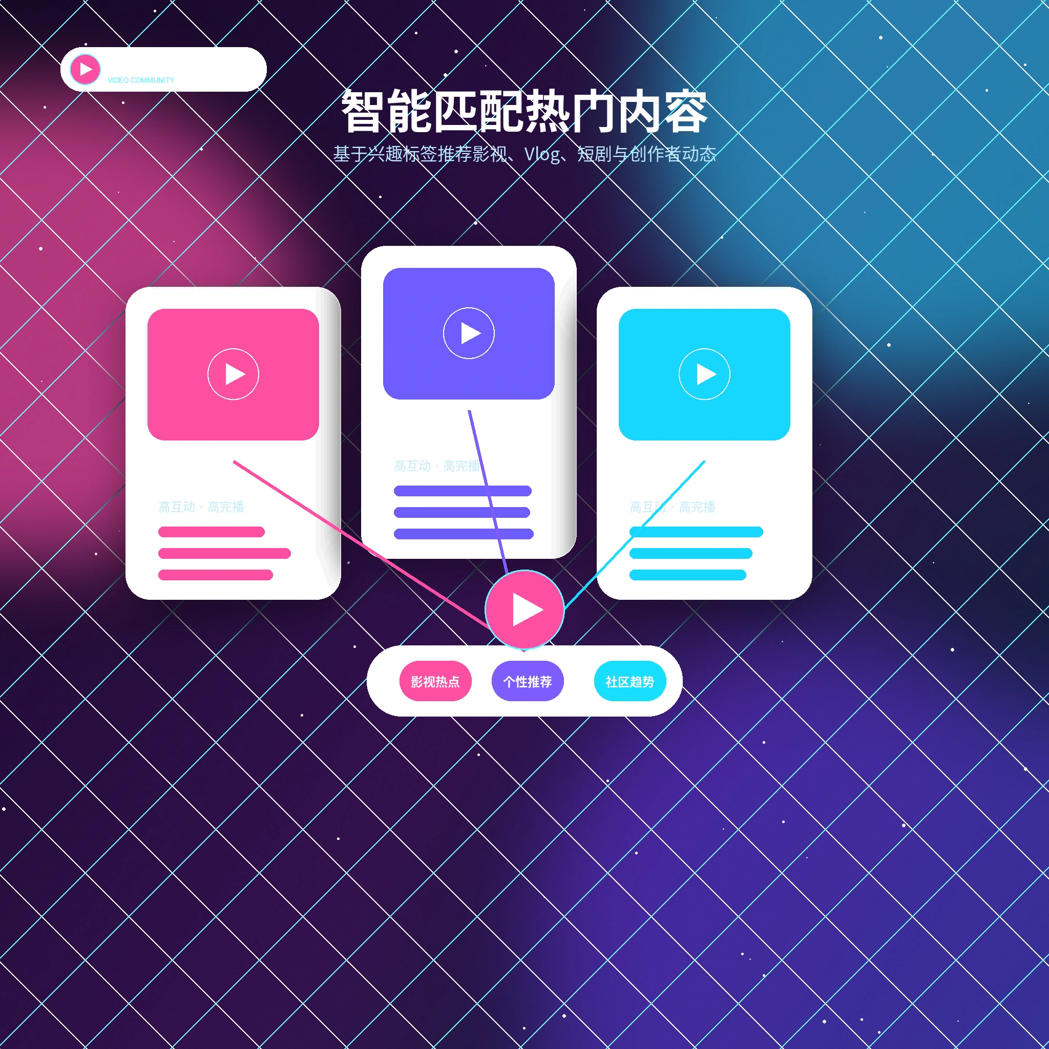 糖心vlog兴趣匹配与内容标签